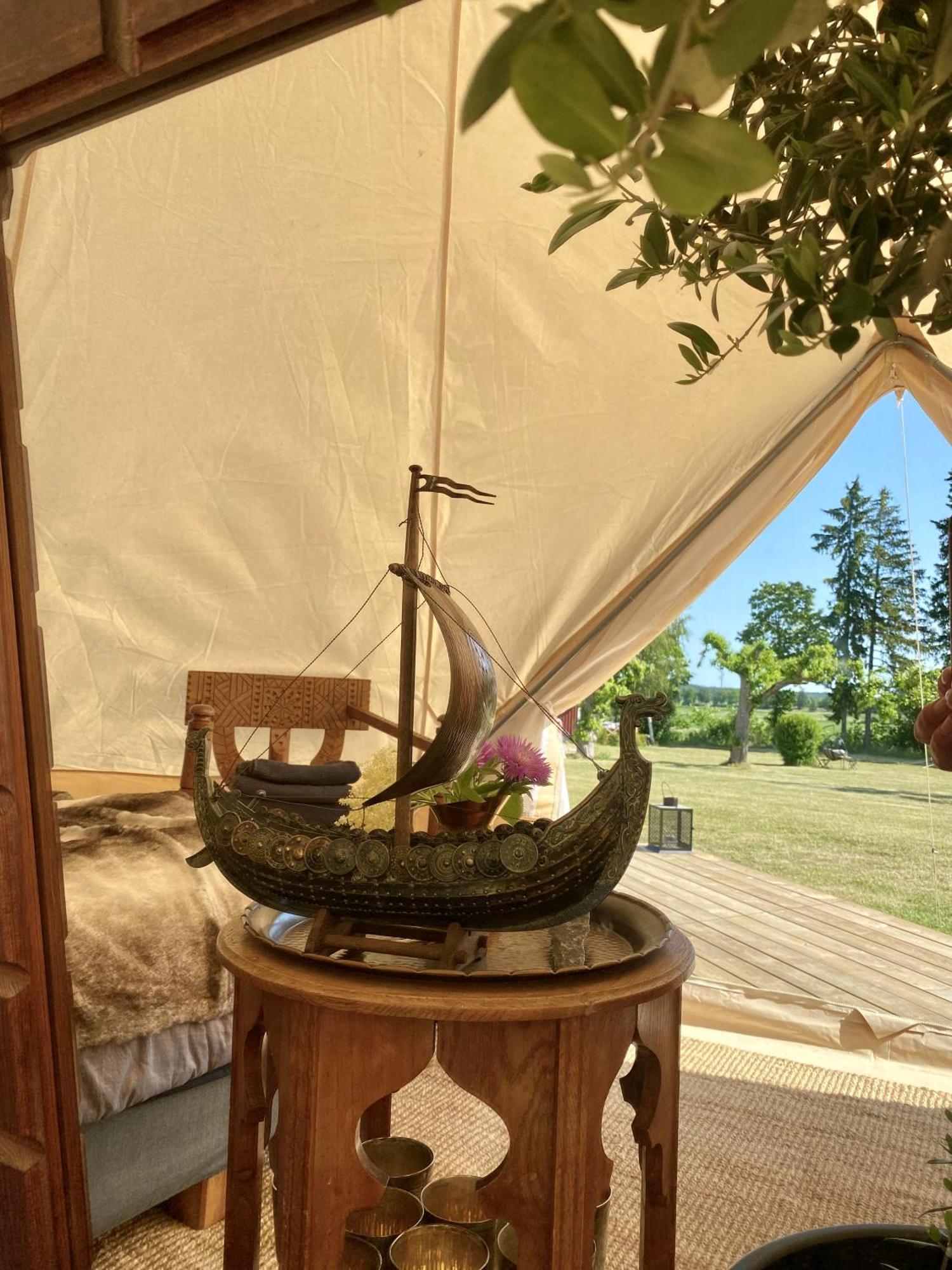 Hôtel Sorby Glamping à Klockrike Extérieur photo