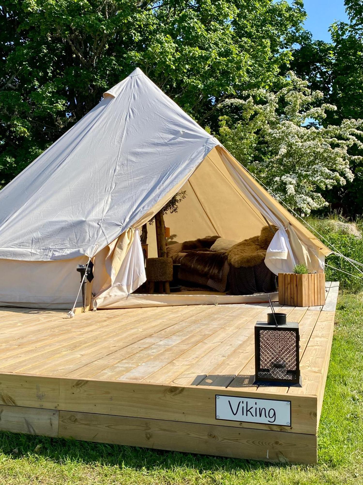 Hôtel Sorby Glamping à Klockrike Extérieur photo