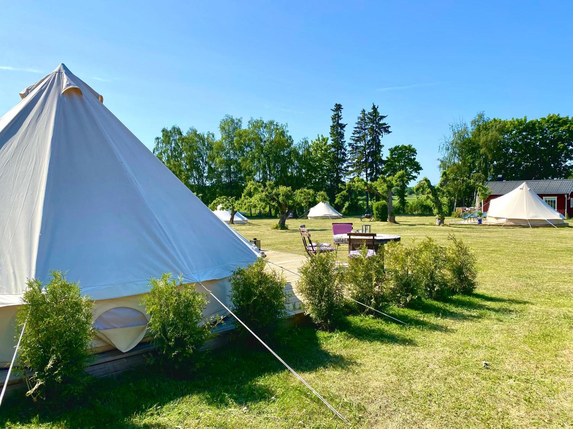 Hôtel Sorby Glamping à Klockrike Extérieur photo