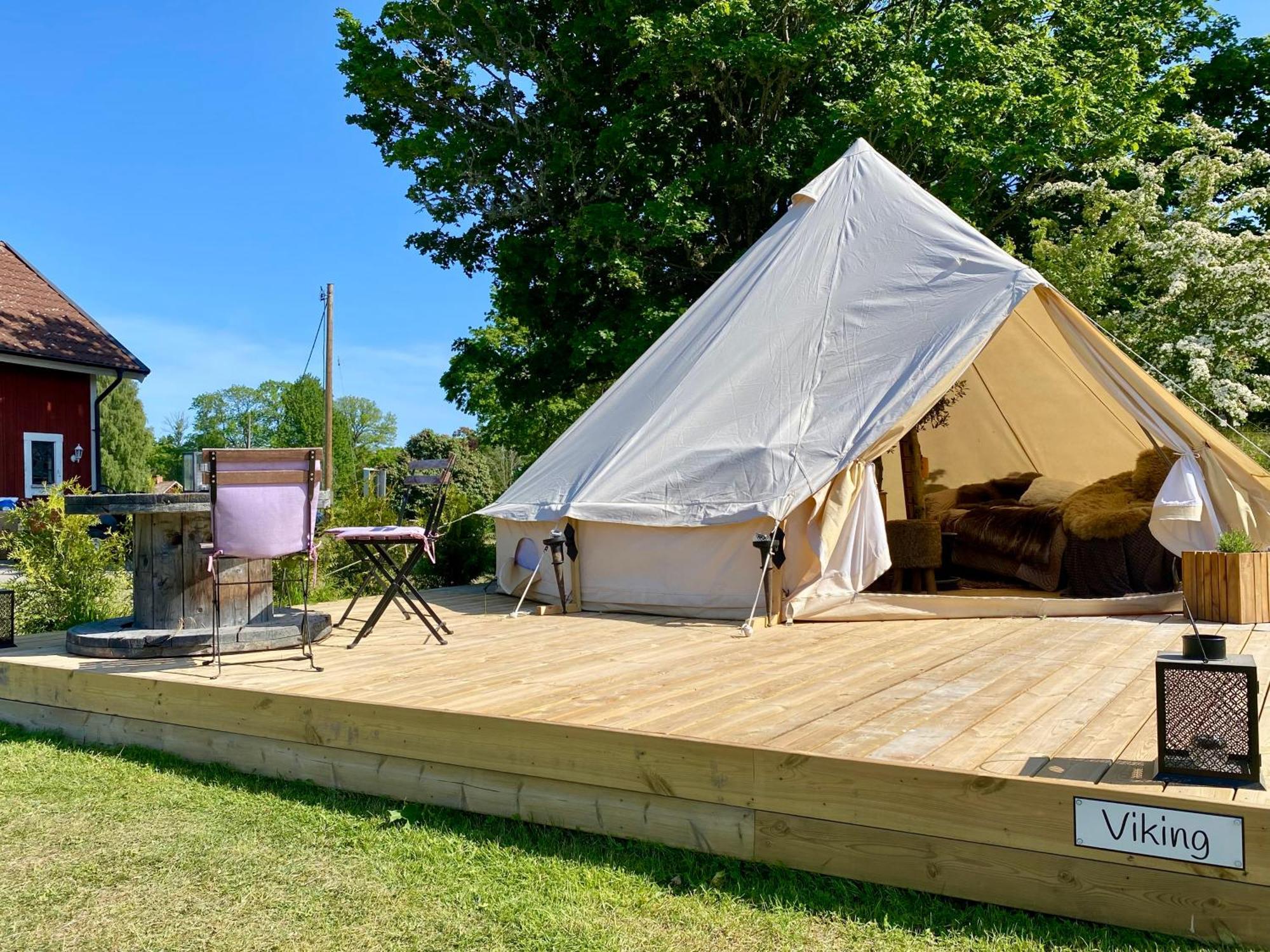 Hôtel Sorby Glamping à Klockrike Extérieur photo